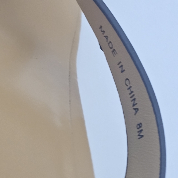 Tory Burch Ring Heel Sandal Leather Block Heel Cantucci Tan Size 8 - Picture 6 of 12